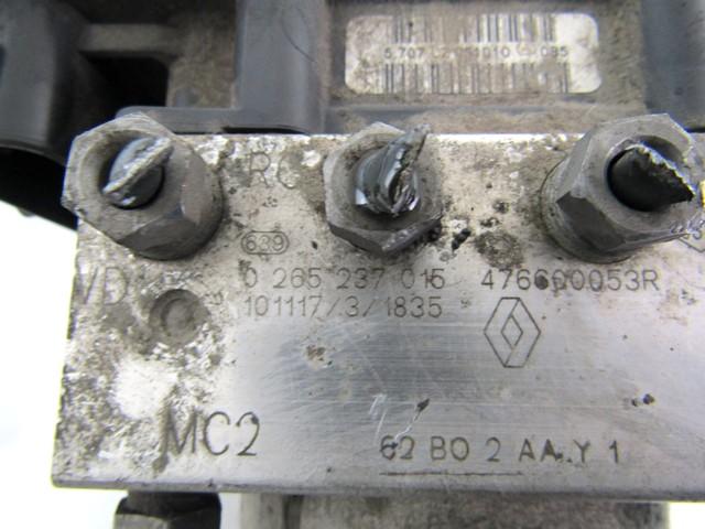 ABS AGREGAT S PUMPO OEM N. 476600053R ORIGINAL REZERVNI DEL RENAULT MASTER JV FV EV HV UV MK3 (DAL 2010)DIESEL LETNIK 2011