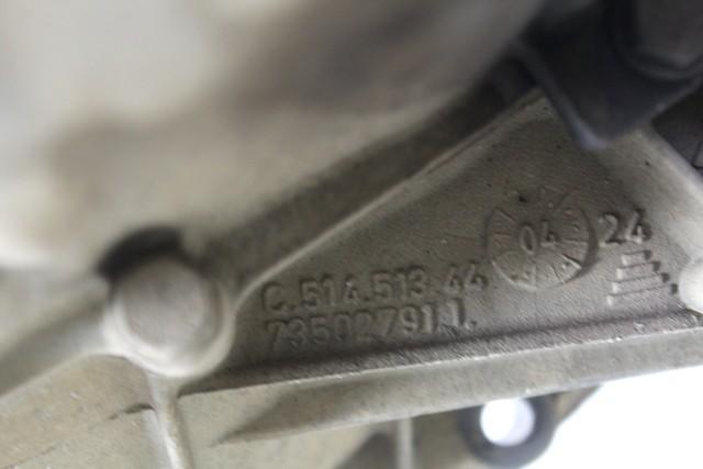 ROCNI MENJALNIK OEM N. 55181588 CAMBIO MECCANICO ORIGINAL REZERVNI DEL FIAT SEICENTO 600 187 MK2 (1998 - 04/2005)BENZINA LETNIK 2005