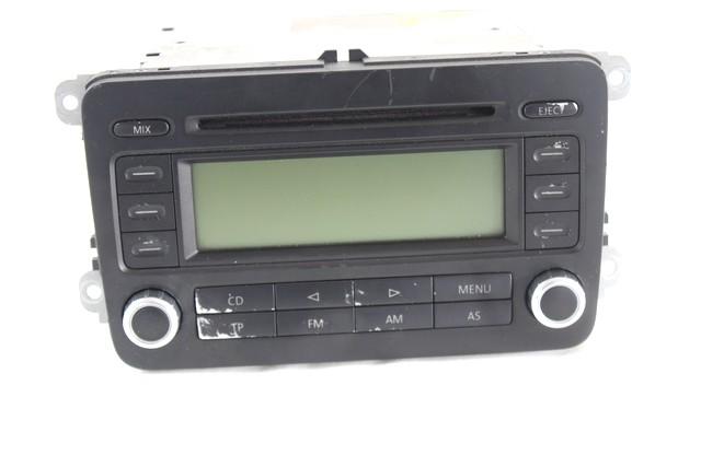 RADIO CD / OJACEVALNIK / IMETNIK HIFI OEM N. 1K0035186P ORIGINAL REZERVNI DEL VOLKSWAGEN GOLF V 1K1 1K5 MK5 BER/SW (02/2004-11/2008) BENZINA LETNIK 2005