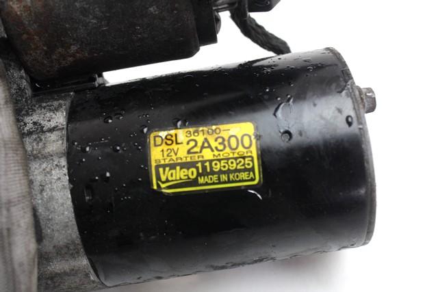 ZAGANJAC MOTORJA  OEM N. 36100-2A300 ORIGINAL REZERVNI DEL HYUNDAI I30 FD MK1 (2007 - 2011)DIESEL LETNIK 2010