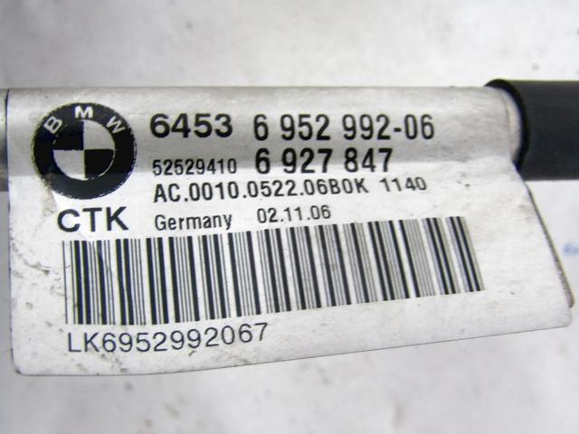 PRIKLJUCKI A/C / HLADILNE LINIJE OEM N. 6952992 ORIGINAL REZERVNI DEL BMW SERIE 3 BER/SW/COUPE/CABRIO E90/E91/E92/E93 (2005 -2009) DIESEL LETNIK 2006