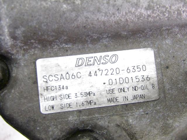 KOMPRESOR KLIME  OEM N. 4472206350 ORIGINAL REZERVNI DEL TOYOTA COROLLA VERSO E12 (2001 - 2004) DIESEL LETNIK 2002