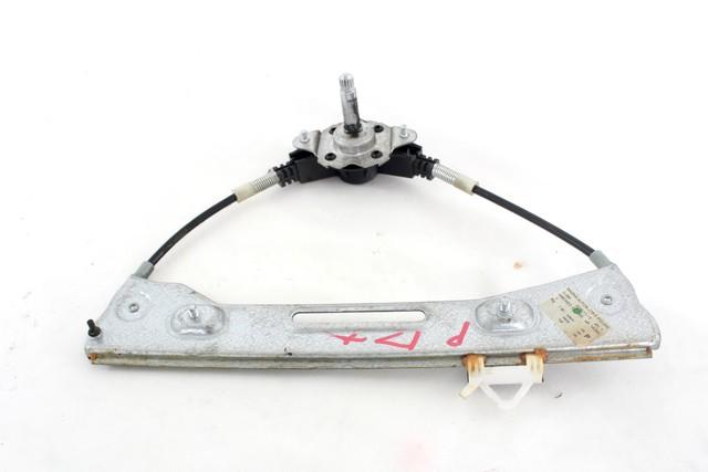 ROCNI SISTEM ZA DVIGOVANJE ZADNJEGA STEKLA  OEM N. 46803653 ORIGINAL REZERVNI DEL FIAT PANDA 169 R (2009 - 2011) BENZINA/METANO LETNIK 2010