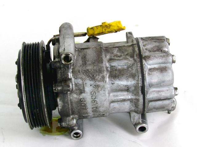 KOMPRESOR KLIME  OEM N. 9684480180 ORIGINAL REZERVNI DEL PEUGEOT 206 PLUS T3E 2EK 2AC (2009 - 2012) BENZINA/GPL LETNIK 2010