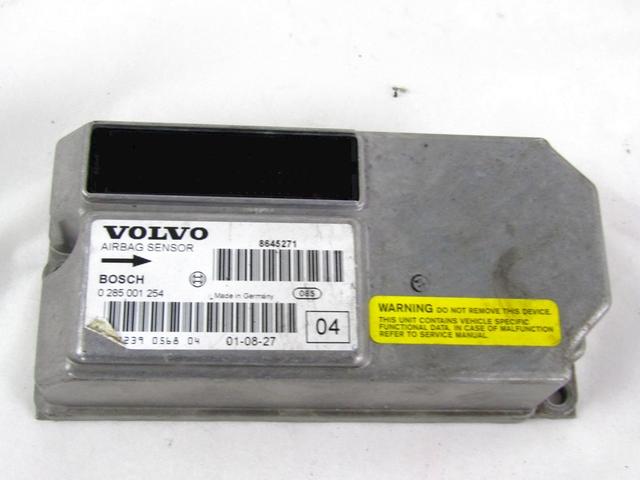 RACUNALNIK AIRBAG OEM N. 8645271 ORIGINAL REZERVNI DEL VOLVO V70 MK2 285 (2000 - 2007) DIESEL LETNIK 2003