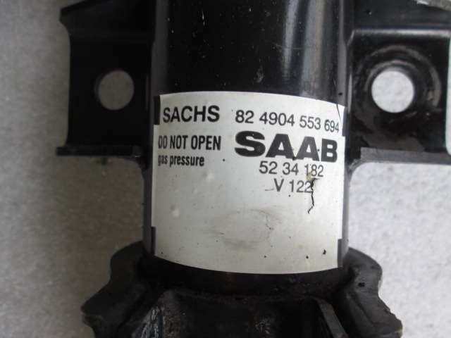 SPREDNJI LEVI AMORTIZER OEM N. 5234182 ORIGINAL REZERVNI DEL SAAB 9-5 YS3E BER/SW (2001 - 2007) DIESEL LETNIK 2002