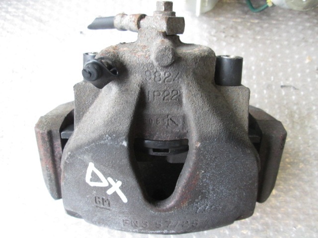 SPREDNJE DESNE ZAVORNE CELJUSTI  OEM N. 5392006 ORIGINAL REZERVNI DEL SAAB 9-5 YS3E BER/SW (2001 - 2007) DIESEL LETNIK 2002