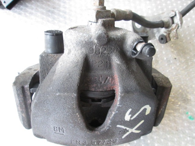 SPREDNJE LEVE ZAVORNE CELJUSTI  OEM N. 5391990 ORIGINAL REZERVNI DEL SAAB 9-5 YS3E BER/SW (2001 - 2007) DIESEL LETNIK 2002