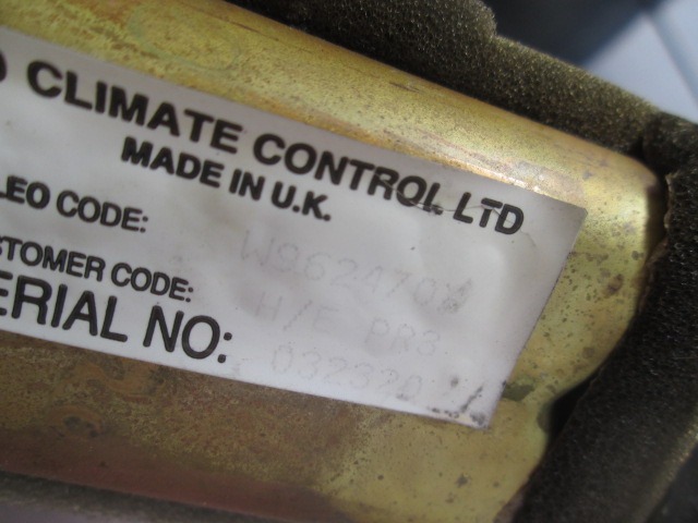 GRELEC RADIATORJA OEM N. JRB100450SLP ORIGINAL REZERVNI DEL MG F (03/1996 - 03/2002)BENZINA LETNIK 1997