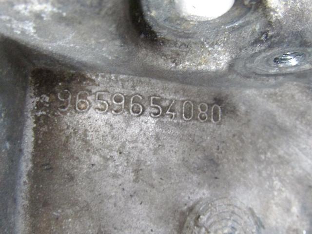 ROCNI MENJALNIK OEM N. 9659654080 CAMBIO MECCANICO ORIGINAL REZERVNI DEL CITROEN C4 MK1 / COUPE L LC (2004 - 08/2009) DIESEL LETNIK 2006