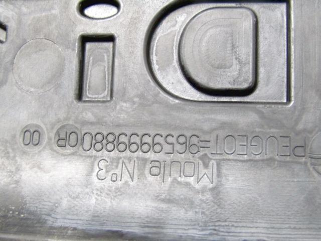 POKROV MOTORJA  OEM N. 9659999980 ORIGINAL REZERVNI DEL CITROEN C4 MK1 / COUPE L LC (2004 - 08/2009) DIESEL LETNIK 2006