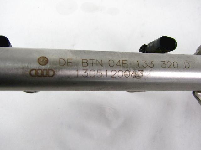 INJEKTORJI/BENCIN OEM N. 04E133320D ORIGINAL REZERVNI DEL VOLKSWAGEN GOLF VII 5G1 BQ1 BE1 BE2 BA5 BV5 MK7 (2012 - 2017)DIESEL LETNIK 2013