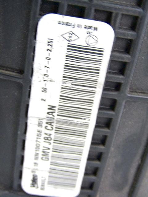 VENTILATOR  KABINE  OEM N. 7701056598 ORIGINAL REZERVNI DEL RENAULT SCENIC/GRAND SCENIC JM0/1 MK2 (2003 - 2009) BENZINA/GPL LETNIK 2007