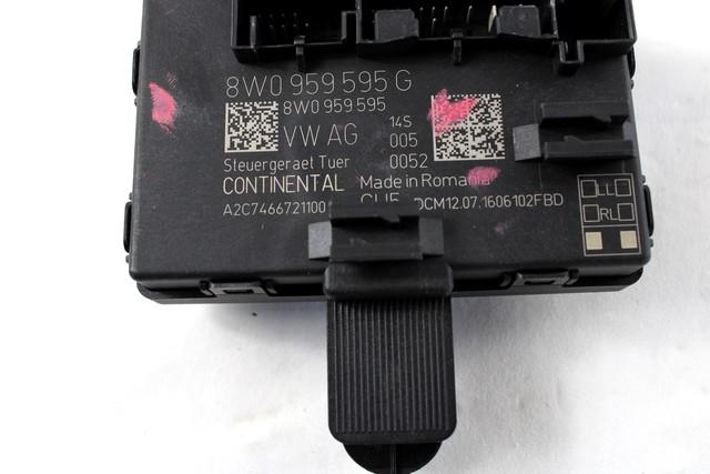 RACUNALNIK VRAT IN STEKEL OEM N. 8W0959595G ORIGINAL REZERVNI DEL AUDI A4 B9 BER/SW/ALLROAD (2015 - 2019)DIESEL LETNIK 2016