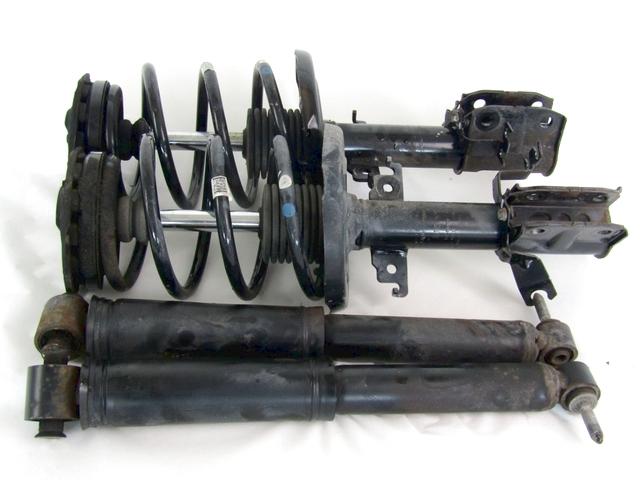 KOMPLET STIRIH SPREDNJIH IN ZADNJIH AMORTIZERJEV OEM N. 5855 KIT 4 AMMORTIZZATORI ANTERIORI E POSTERIORI ORIGINAL REZERVNI DEL RENAULT SCENIC XMOD / SCENIC JZ0/1 MK3 R (2012 - 2016) DIESEL LETNIK 2012