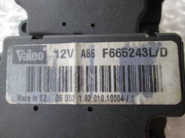 MOTORCEK OGREVANJA OEM N. F665243L/D ORIGINAL REZERVNI DEL RENAULT SCENIC/GRAND SCENIC JM0/1 MK2 (2003 - 2009) DIESEL LETNIK 2006