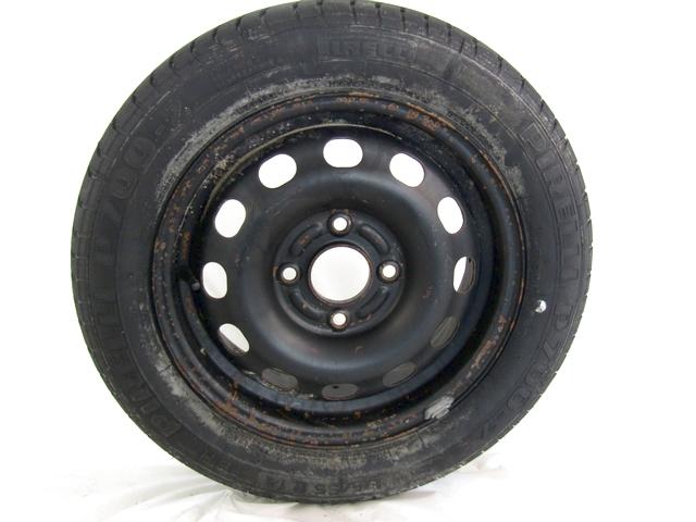 REZERVNO KOLO OEM N. 5736 RUOTA DI SCORTA NORMALE ORIGINAL REZERVNI DEL FORD FIESTA JA JB MK4 (1995 - 1999)BENZINA LETNIK 1996