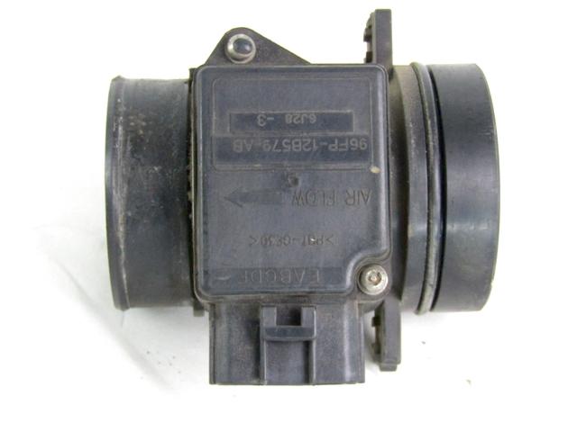 MERILNIK PRETOKA ZRAKA / MERILNIK MASE ZRAKA OEM N. 96FP12B579AB ORIGINAL REZERVNI DEL FORD FIESTA JA JB MK4 (1995 - 1999)BENZINA LETNIK 1996