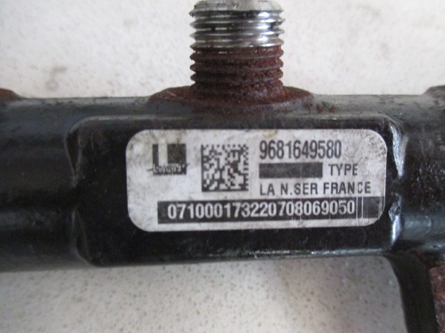 VOD VBRIZGA GORIVA OEM N. 9681649580 ORIGINAL REZERVNI DEL VOLVO C30 533 (2006 - 2012)DIESEL LETNIK 2008