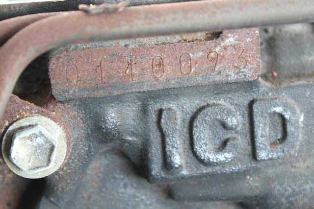 BLOK MOTORJA OEM N. 1140027130 ORIGINAL REZERVNI DEL TOYOTA COROLLA VERSO E12 (2001 - 2004) DIESEL LETNIK 2002