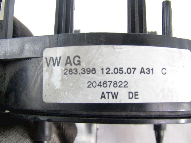 6Q0959653A CONTATTO SPIRALATO ANELLO CONTATTO CLACSON VOLKSWAGEN POLO 1.4 D 51KW 5M 5P (2007) RICAMBIO USATO
