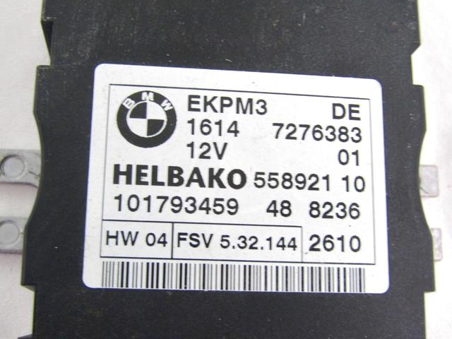 RACUNALNIK CRPALKE GORIVA  OEM N. 16147276383 ORIGINAL REZERVNI DEL BMW SERIE 1 BER/COUPE/CABRIO E81/E82/E87/E88 LCI R (2007 - 2013) DIESEL LETNIK 2010