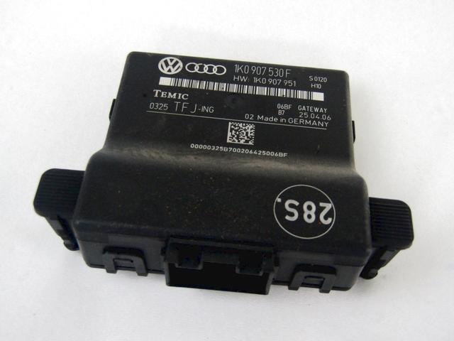 RACUNALNIK VMESNIKA (GATEWAY) OEM N. 1K0907530F ORIGINAL REZERVNI DEL VOLKSWAGEN GOLF PLUS 5M1 521 MK1 (2004 - 2009) DIESEL LETNIK 2006