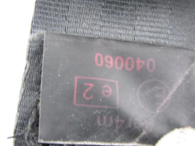 VARNOSTNI PAS OEM N. 8974JK ORIGINAL REZERVNI DEL CITROEN C4 MK1 / COUPE L LC (2004 - 08/2009) DIESEL LETNIK 2009