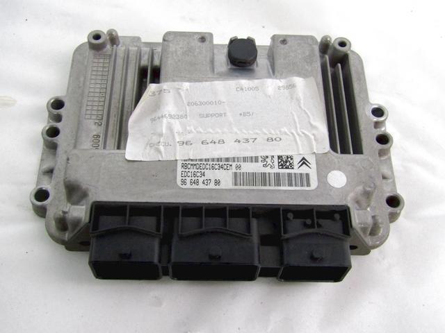 KOMPLET ODKLEPANJE IN VZIG  OEM N. 18336 KIT ACCENSIONE AVVIAMENTO ORIGINAL REZERVNI DEL CITROEN C4 MK1 / COUPE L LC (2004 - 08/2009) DIESEL LETNIK 2009