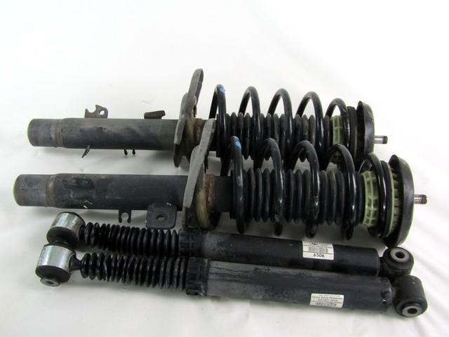 KOMPLET STIRIH SPREDNJIH IN ZADNJIH AMORTIZERJEV OEM N. 19354 KIT 4 AMMORTIZZATORI ANTERIORI E POSTERIORI ORIGINAL REZERVNI DEL PEUGEOT 207 / 207 CC R WA WC WD WK (05/2009 - 2015) DIESEL LETNIK 2010