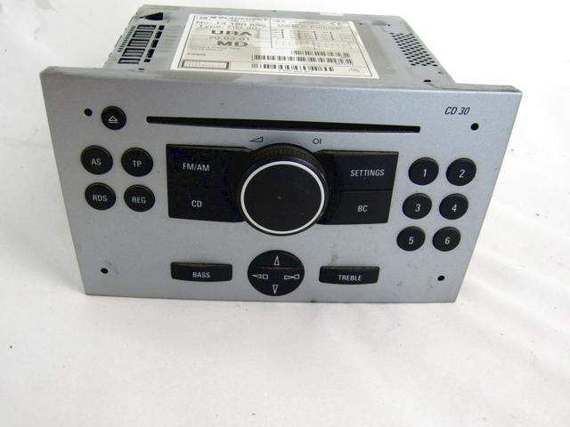 RADIO CD / OJACEVALNIK / IMETNIK HIFI OEM N. 13190855 ORIGINAL REZERVNI DEL OPEL MERIVA A X03 R (2006 - 2010) DIESEL LETNIK 2006