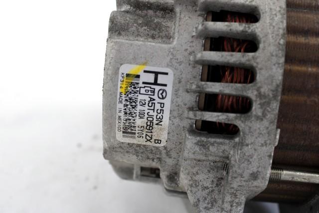 ALTERNATOR OEM N. P53N ORIGINAL REZERVNI DEL MAZDA 2 DJ MK3 (DAL 2014) BENZINA LETNIK 2016