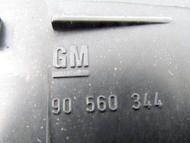 CENTRALNE PREZRACEVALNE SOBE  OEM N. 90560344 ORIGINAL REZERVNI DEL OPEL ASTRA G T98 5P/3P/SW (1998 - 2003) DIESEL LETNIK 2002