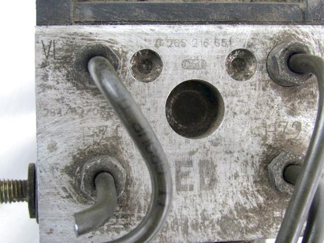 ABS AGREGAT S PUMPO OEM N. 90581417 ORIGINAL REZERVNI DEL OPEL ASTRA G T98 5P/3P/SW (1998 - 2003) DIESEL LETNIK 2002