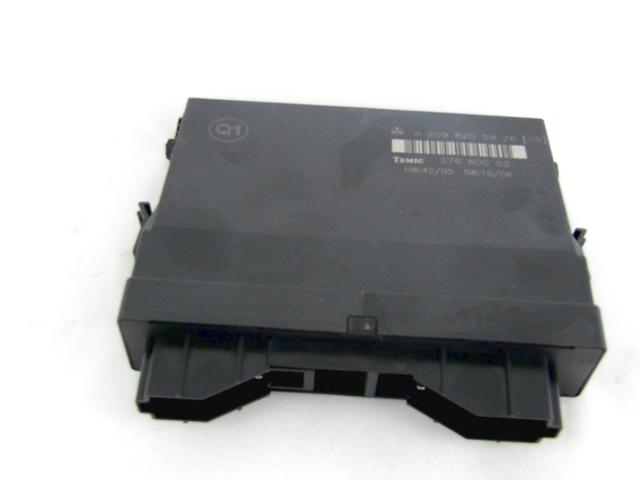 RACUNALNIK MOTORJA/REM OEM N. A2098205926 ORIGINAL REZERVNI DEL MERCEDES CLASSE CLK W209 C209 COUPE A209 CABRIO (2002 - 2010)DIESEL LETNIK 2007