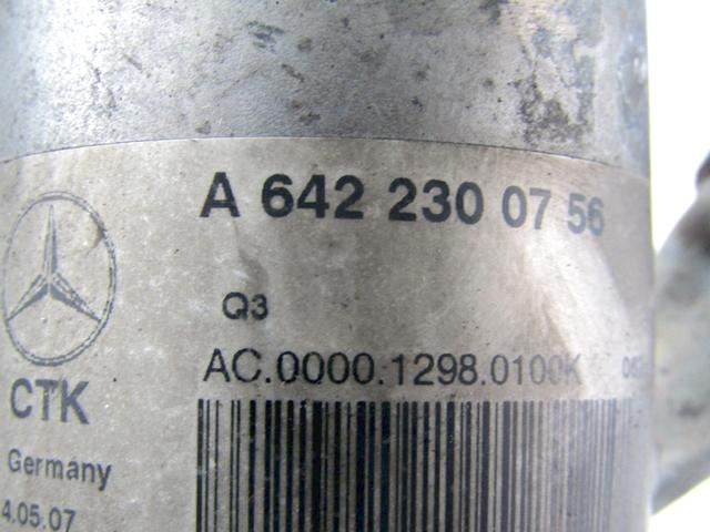 PRIKLJUCKI A/C / HLADILNE LINIJE OEM N. A6422300756 ORIGINAL REZERVNI DEL MERCEDES CLASSE CLK W209 C209 COUPE A209 CABRIO (2002 - 2010)DIESEL LETNIK 2007