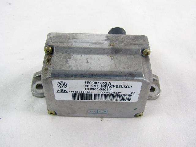 ESP OEM N. 7E0907652A ORIGINAL REZERVNI DEL PORSCHE CAYENNE 9PA MK1 (2003 -2008) BENZINA LETNIK 2004