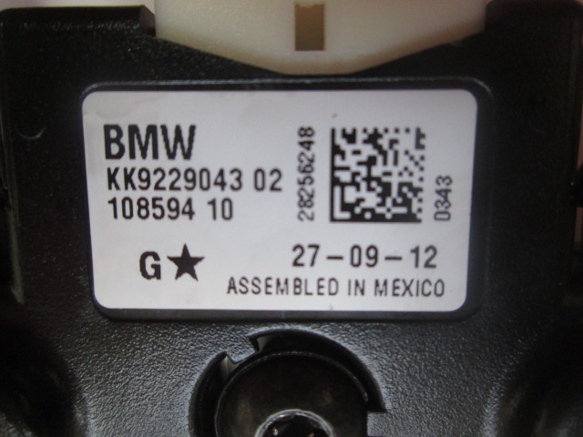 OJACEVALEC / ANTENA OEM N. 285256248 ORIGINAL REZERVNI DEL BMW SERIE 3 F30/F31 BER/SW (2012 - 2019) DIESEL LETNIK 2013