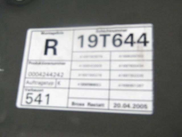 ROCNI SISTEM ZA DVIGOVANJE ZADNJEGA STEKLA  OEM N. A1697300279 ORIGINAL REZERVNI DEL MERCEDES CLASSE A W169 5P C169 3P R (05/2008 - 2012) DIESEL LETNIK 2011