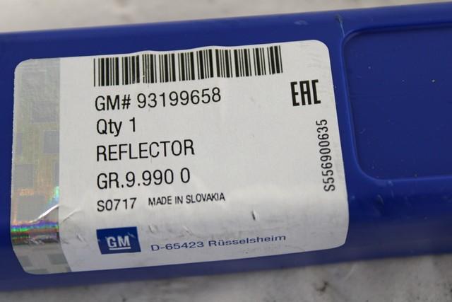 OPOZORILNI TRIKOTNIK OEM N. 93199658 ORIGINAL REZERVNI DEL OPEL KARL C16 (2015 - 2019)BENZINA/GPL LETNIK 2018