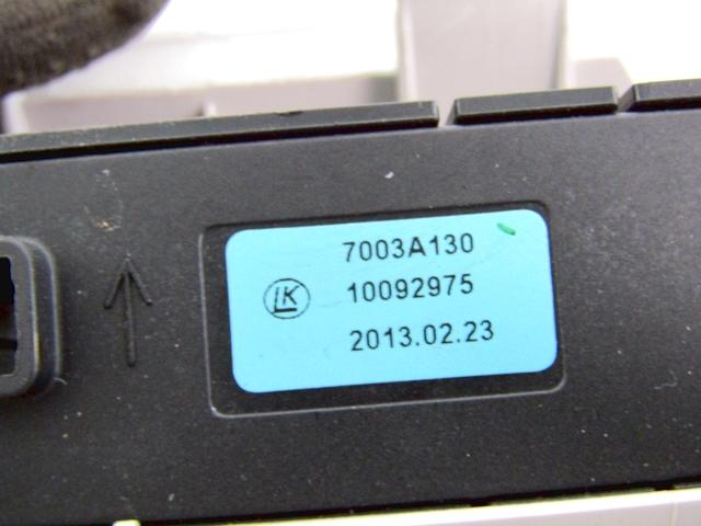 RAZLICNA STIKALA  OEM N. 7003A130 ORIGINAL REZERVNI DEL MITSUBISHI SPACE STAR A0A (DAL 2012) BENZINA LETNIK 2014