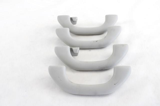 NOTRANJI ROCAJ OEM N. 30972 SET 4 MANIGLIE APPIGLIO TETTO ORIGINAL REZERVNI DEL VOLKSWAGEN POLO 6R1 6C1 (06/2009 - 02/2014) BENZINA LETNIK 2013