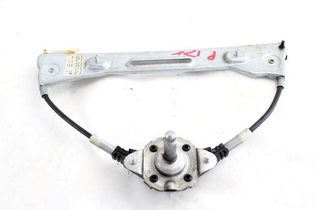 ROCNI SISTEM ZA DVIGOVANJE ZADNJEGA STEKLA  OEM N. 46803653 ORIGINAL REZERVNI DEL FIAT PANDA 169 R (2009 - 2011) BENZINA/METANO LETNIK 2010