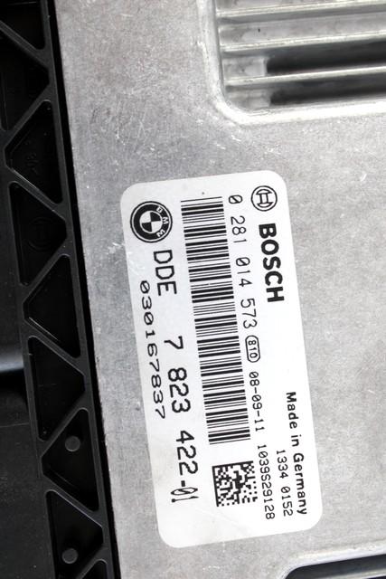 OSNOVNA KRMILNA ENOTA DDE / MODUL ZA VBRIZGAVANJE OEM N. 7823422 ORIGINAL REZERVNI DEL BMW SERIE 1 BER/COUPE/CABRIO E81/E82/E87/E88 LCI R (2007 - 2013) DIESEL LETNIK 2008