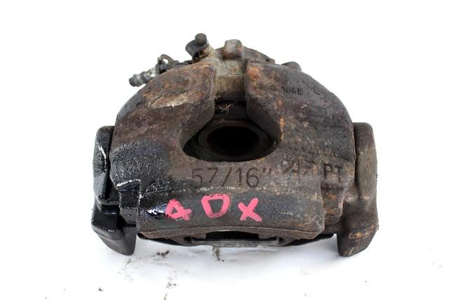 SPREDNJE DESNE ZAVORNE CELJUSTI  OEM N. 7M3615124A ORIGINAL REZERVNI DEL VOLKSWAGEN SHARAN 7M8 7M9 7M6 R2 (2004 - 2010)DIESEL LETNIK 2008