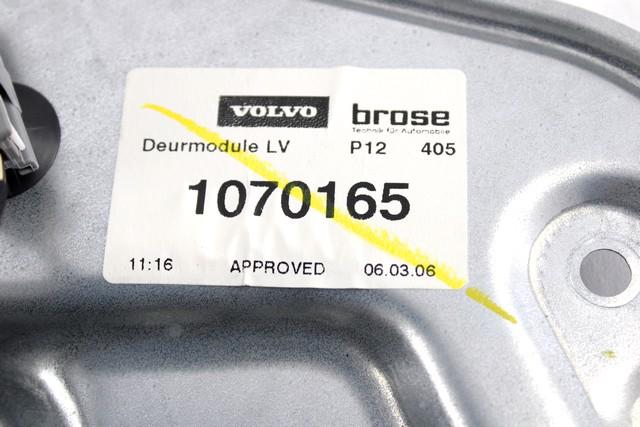 MEHANIZEM DVIGA SPREDNJIH STEKEL  OEM N. 17906 SISTEMA ALZACRISTALLO PORTA ANTERIORE ELETTR ORIGINAL REZERVNI DEL VOLVO V50 545 (2004 - 05/2007) DIESEL LETNIK 2006