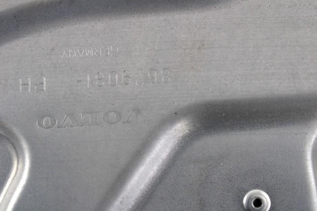 MEHANIZEM DVIGA SPREDNJIH STEKEL  OEM N. 17906 SISTEMA ALZACRISTALLO PORTA ANTERIORE ELETTR ORIGINAL REZERVNI DEL VOLVO V50 545 (2004 - 05/2007) DIESEL LETNIK 2006