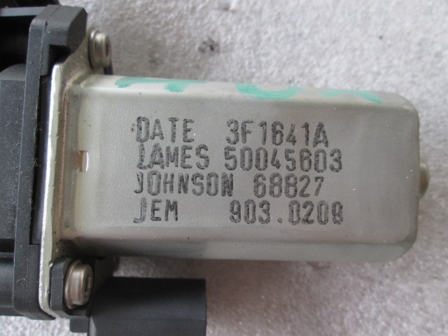 DVIZNI MEHANIZEM SPREDNIH STEKEL  OEM N. 50045603 ORIGINAL REZERVNI DEL LANCIA MUSA 350 (2004 - 2007) DIESEL LETNIK 2005