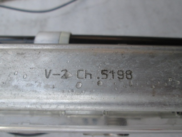 ZASCITNI SISTEM OEM N. 2308600132 ORIGINAL REZERVNI DEL MERCEDES CLASSE SL R230 (2001 - 2008) BENZINA LETNIK 2001