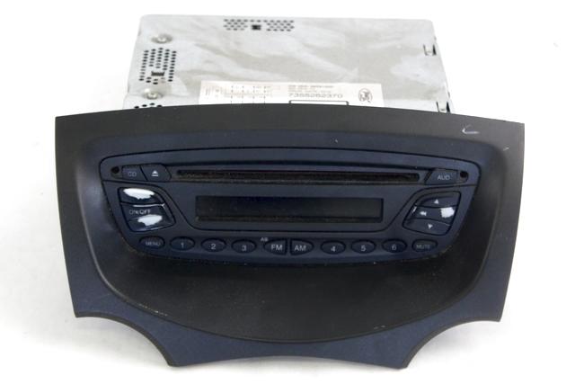 RADIO CD / OJACEVALNIK / IMETNIK HIFI OEM N. (D)7355262370 ORIGINAL REZERVNI DEL FORD KA RU8 MK2 (2008 - 2016) BENZINA LETNIK 2011